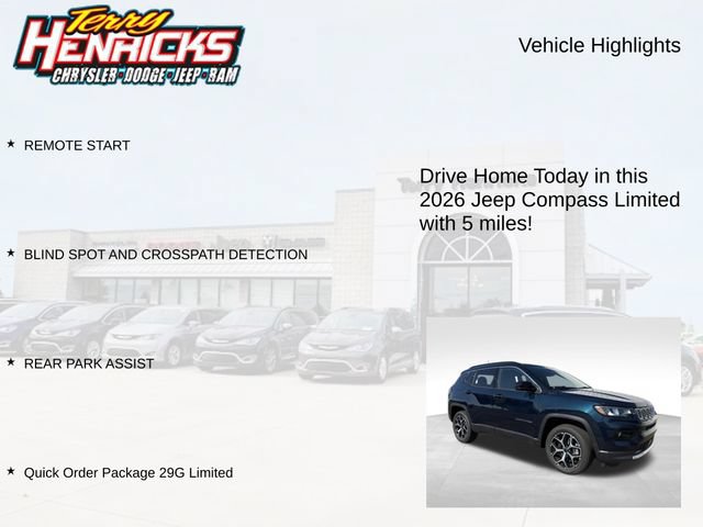 New 2026 Jeep Compass Limited AWD/4WD image 4