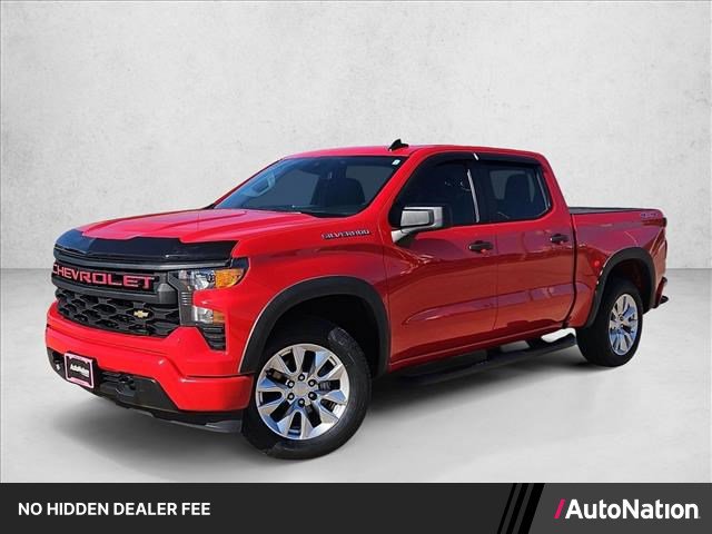 Certified 2024 Chevrolet Silverado 1500 Custom AWD/4WD image 1