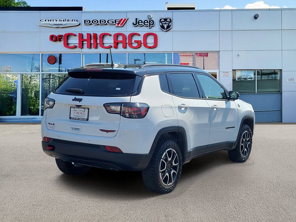 Certified 2025 Jeep Compass Trailhawk w/ Trailhawk Elite Group AWD/4WD image 4