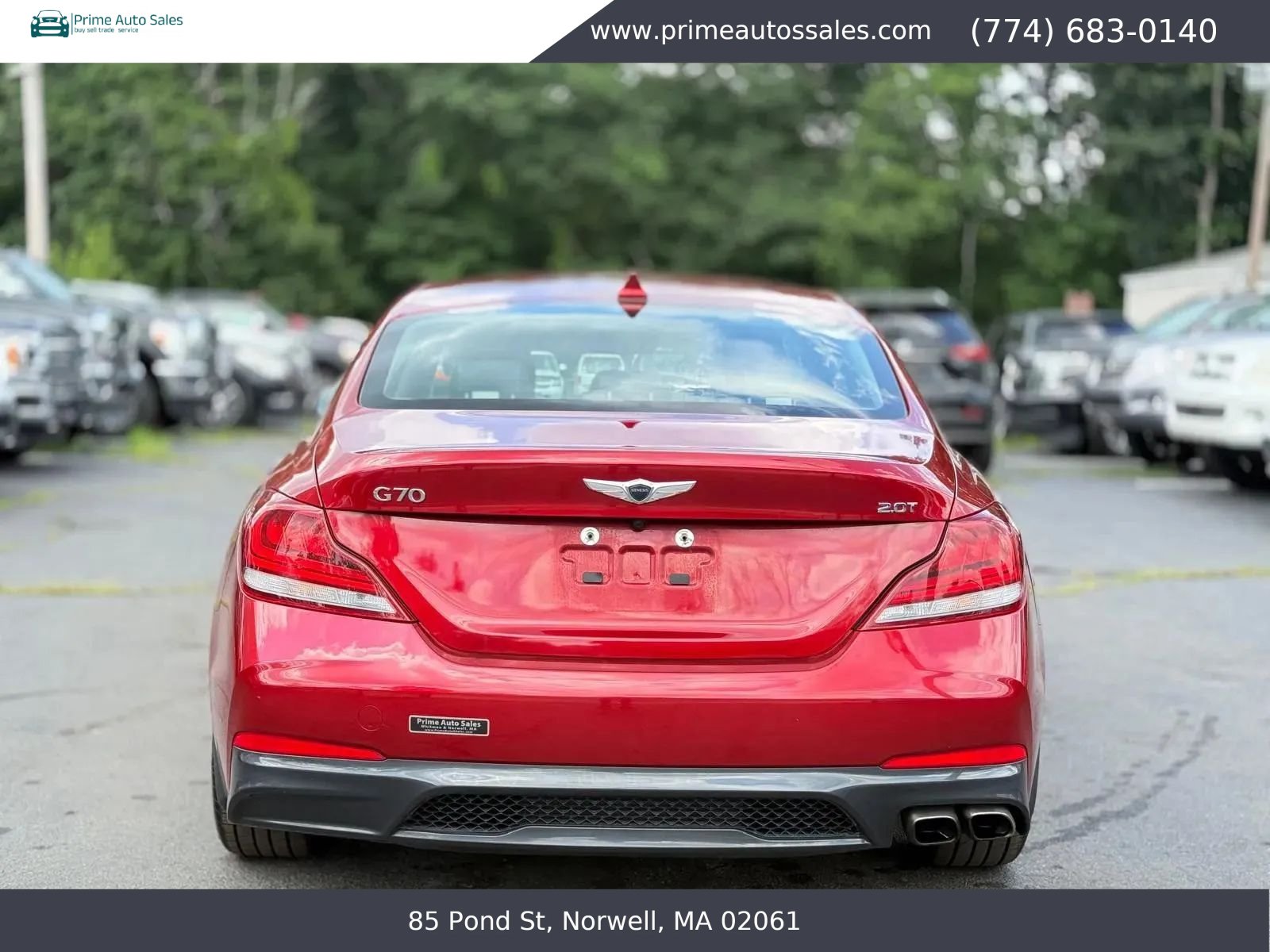 Used 2019 Genesis G70 2.0T Advanced RWD image 6