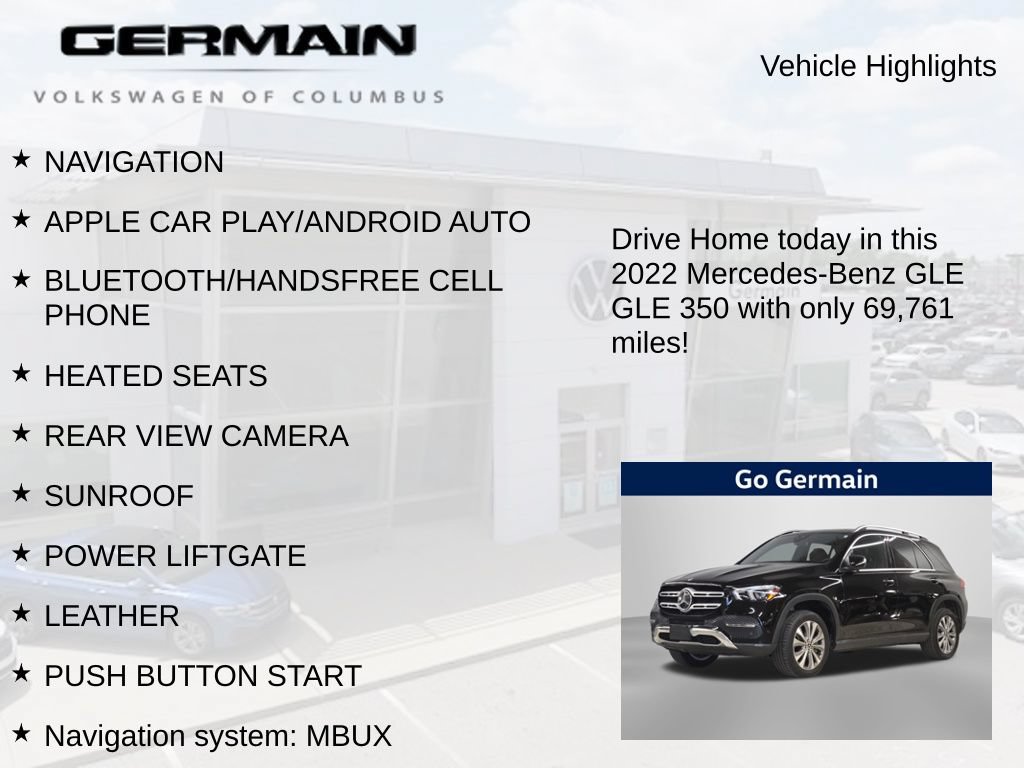 Used 2022 Mercedes-Benz GLE 350 image 4
