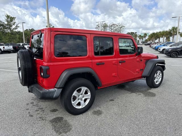 Used 2022 Jeep Wrangler Unlimited Sport w/ Sun And Sound Package AWD/4WD image 3