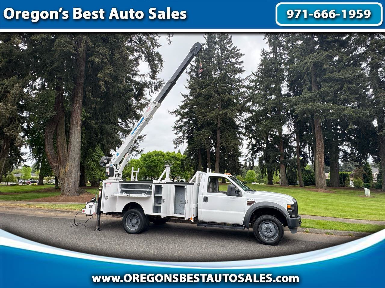 Used 2010 Ford F550 4x4 Regular Cab Super Duty