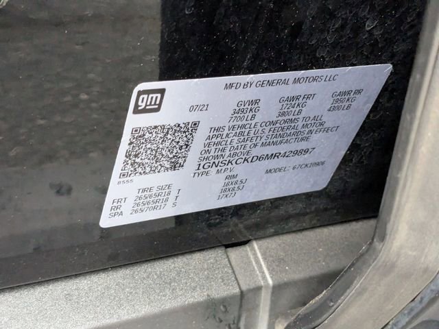 Used 2021 Chevrolet Suburban LT w/ Rear Media and Nav Package image 42