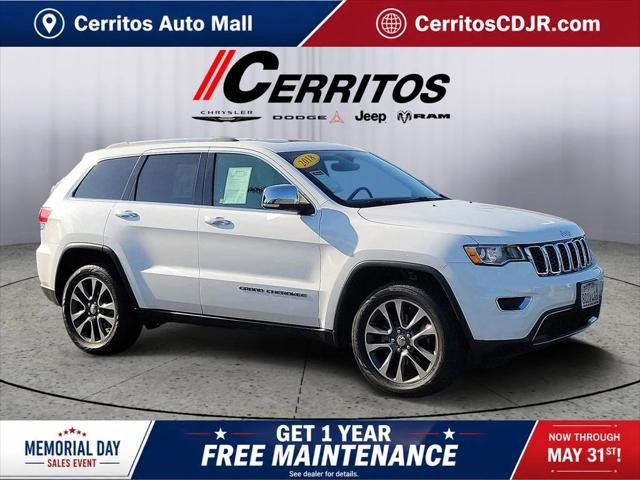 Certified 2018 Jeep Grand Cherokee Limited