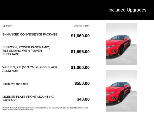 Used 2022 Chevrolet Blazer RS w/ Enhanced Convenience Package AWD/4WD image 5