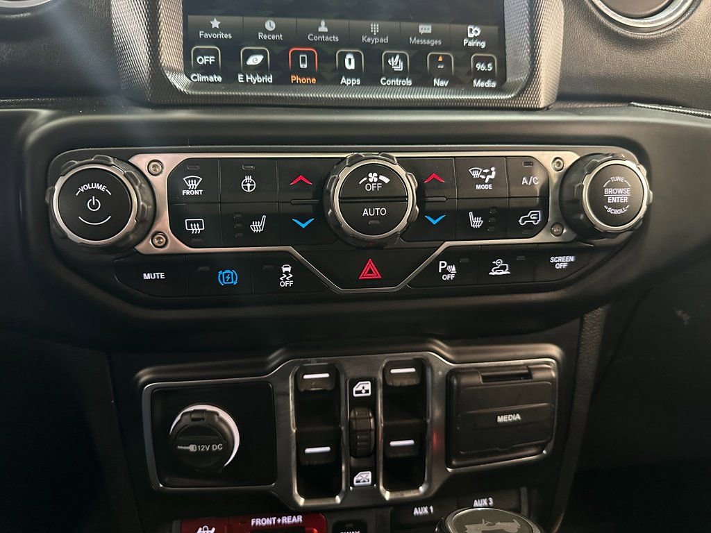 Certified 2021 Jeep Wrangler Unlimited Rubicon 4xe w/ Steel Bumper Group image 25