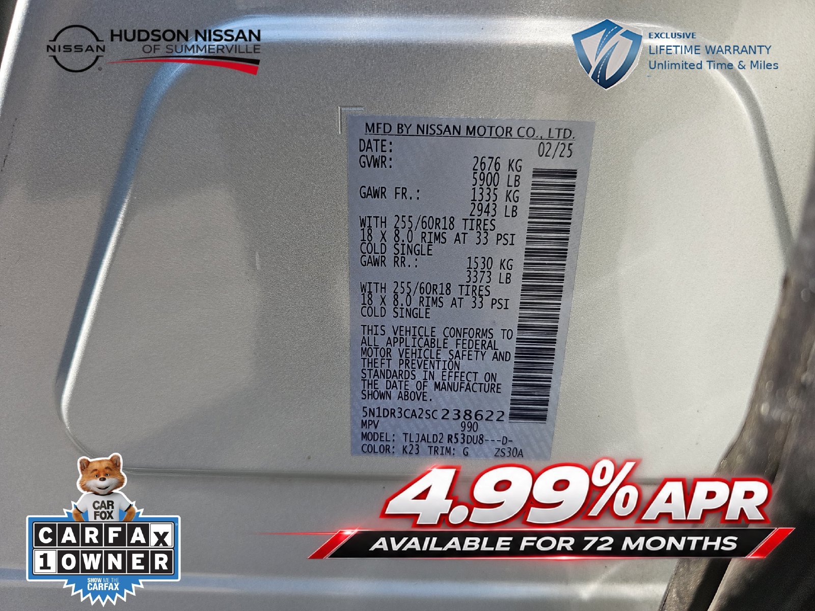 Used 2025 Nissan Pathfinder SL FWD image 33