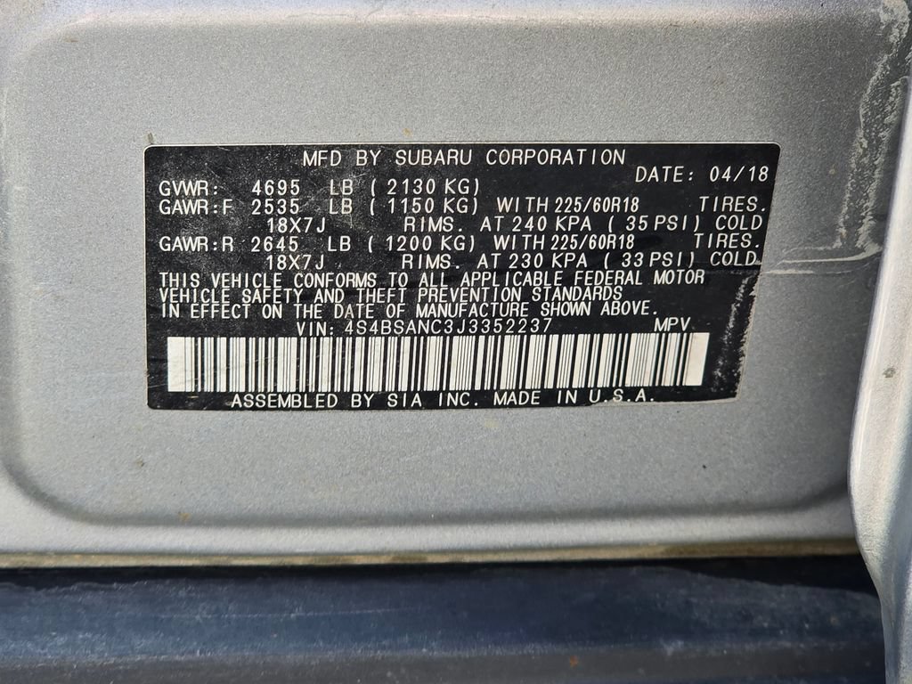 Used 2018 Subaru Outback 2.5i Limited AWD/4WD image 24