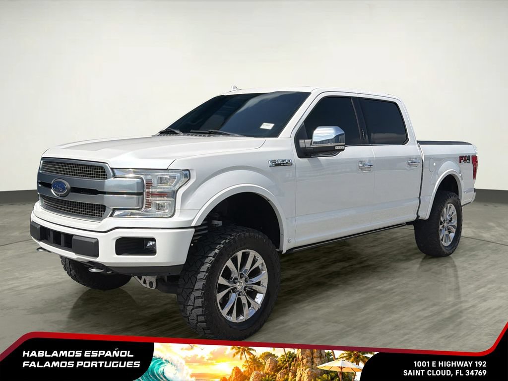 Used 2018 Ford F150 Platinum w/ Equipment Group 701A Luxury AWD/4WD image 2