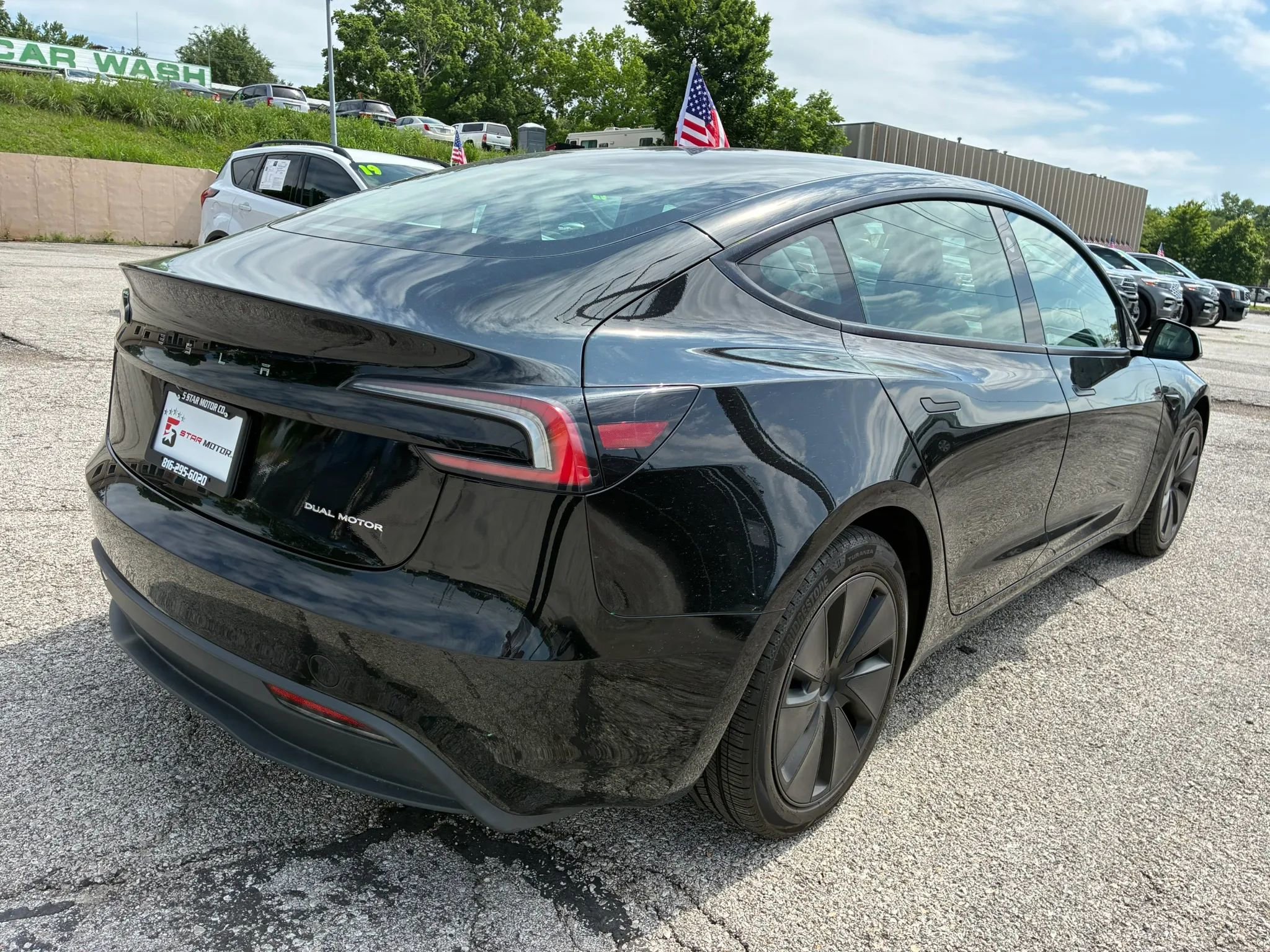 Used 2024 Tesla Model 3 Long Range AWD/4WD image 3