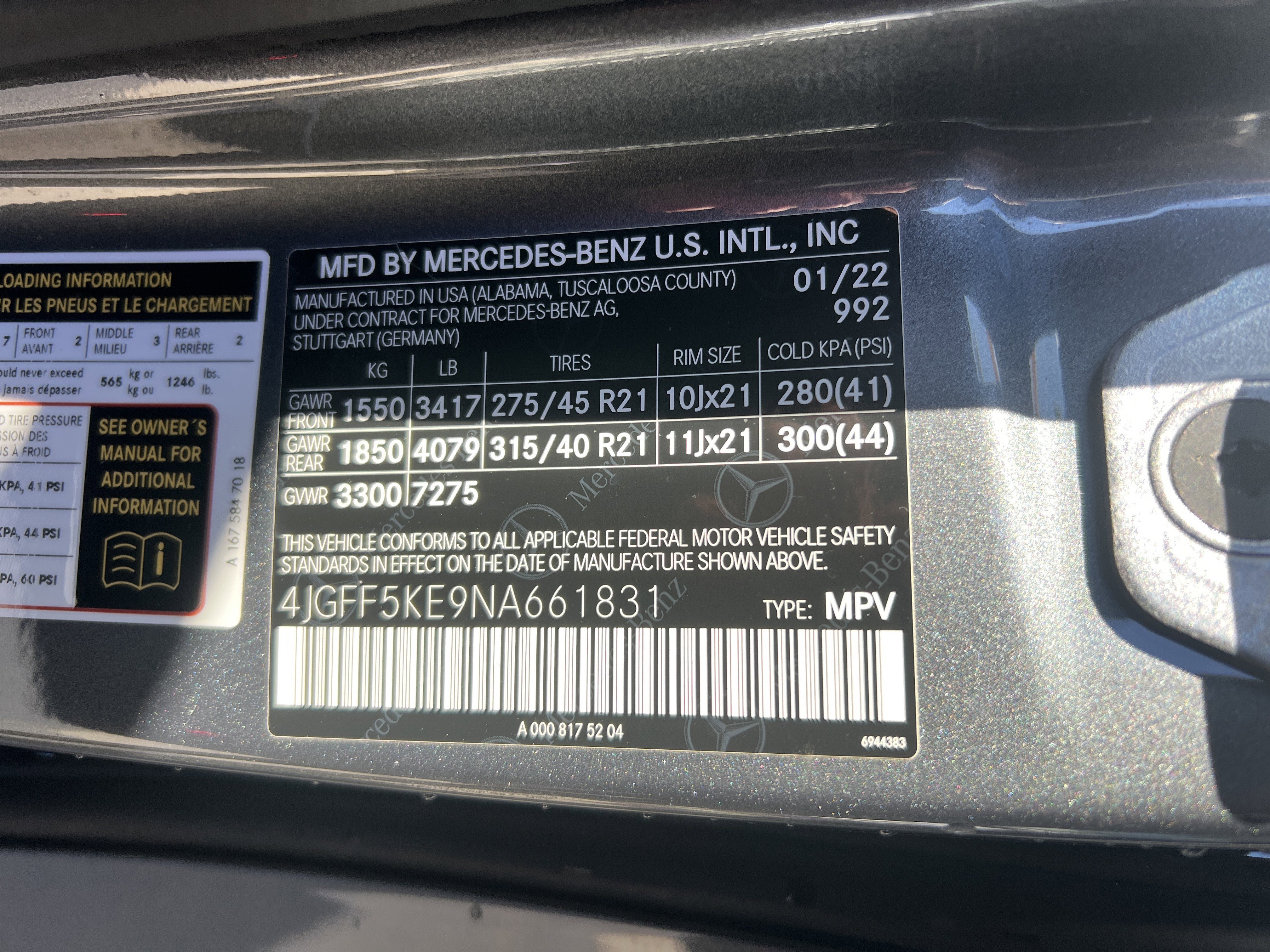 Certified 2022 Mercedes-Benz GLS 450 4MATIC image 37