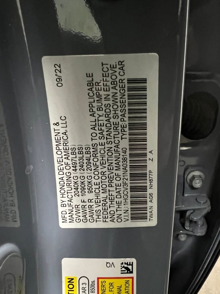 Used 2022 Honda Accord Sport image 30