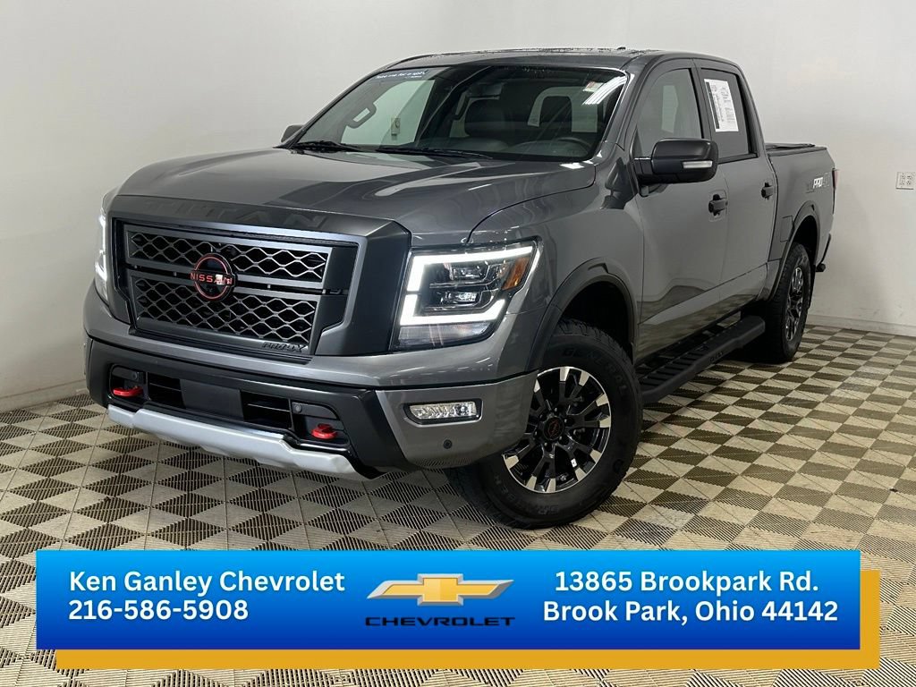Used 2023 Nissan Titan PRO-4X w/ Pro-4x Convenience Package AWD/4WD image 1