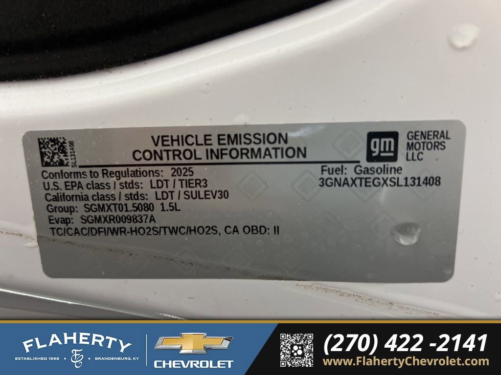 Used 2025 Chevrolet Equinox RS w/ Safety and Technology Package image 17