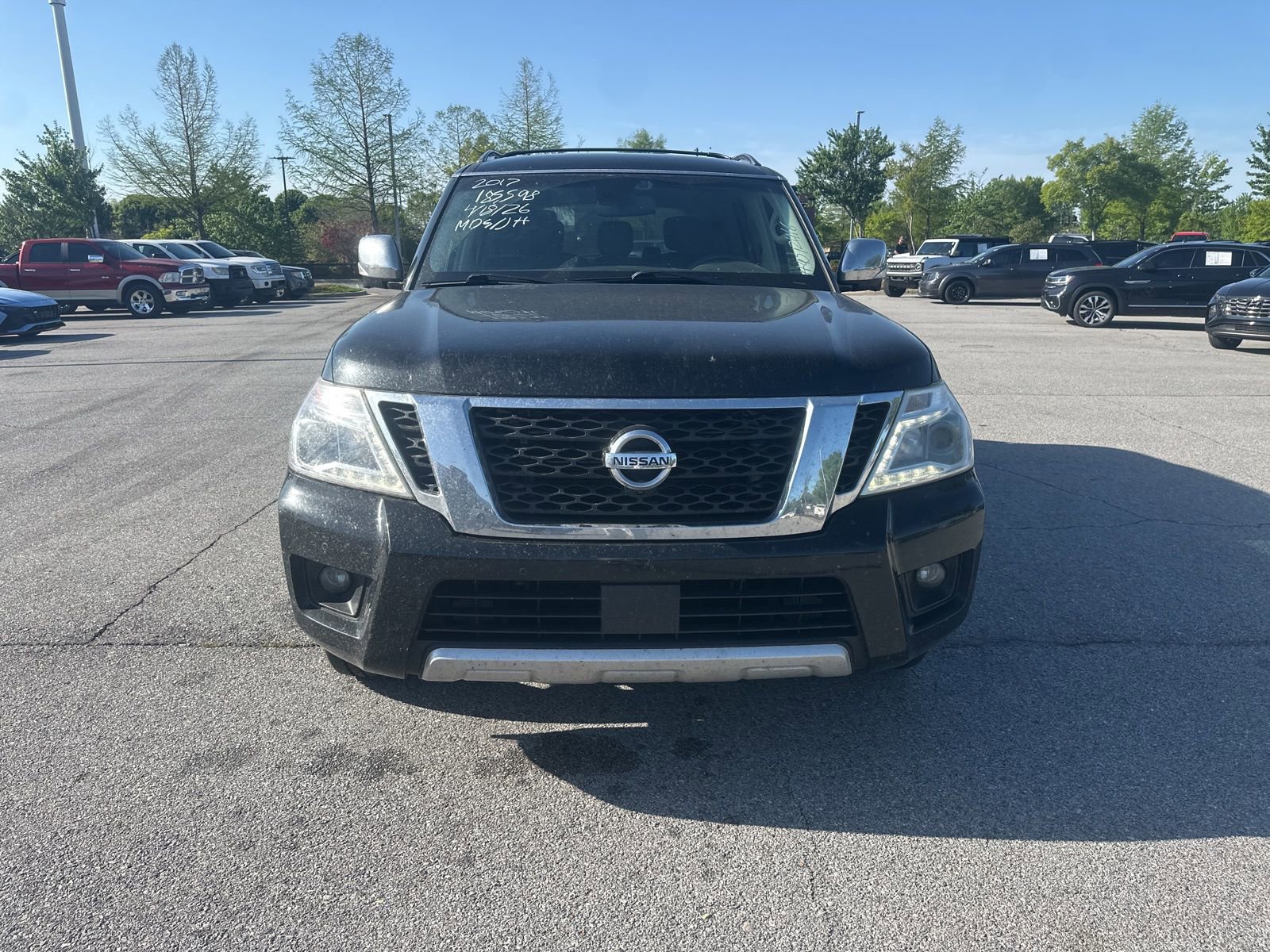 Used 2017 Nissan Armada Platinum w/ Interior Lighting Package AWD/4WD image 2