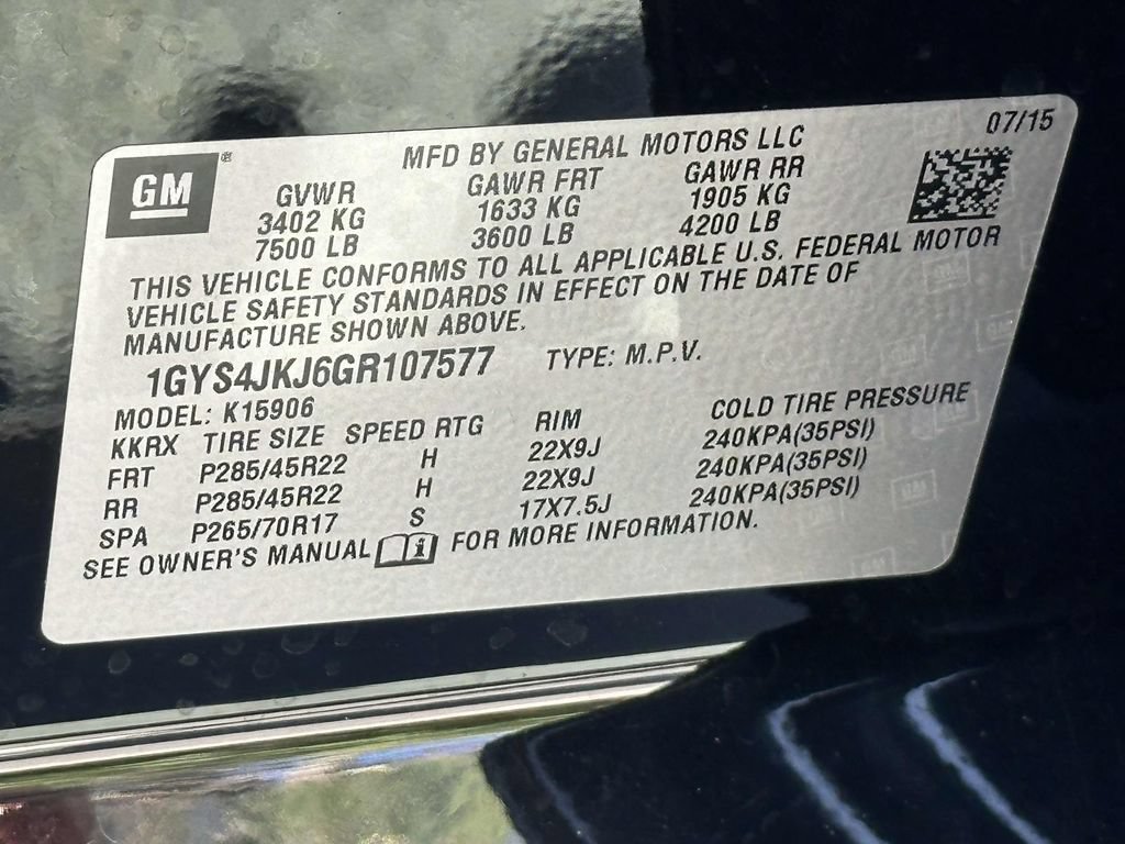 Used 2016 Cadillac Escalade ESV Premium AWD/4WD image 21