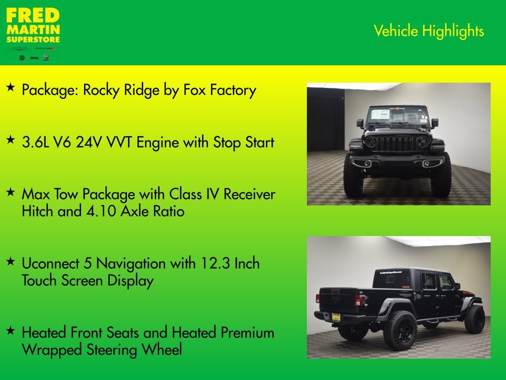 New 2026 Jeep Gladiator Sport AWD/4WD image 8
