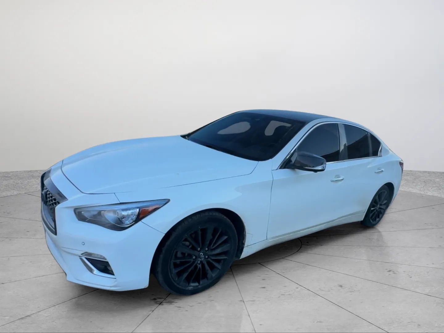 Used 2021 INFINITI Q50 Luxe image 1