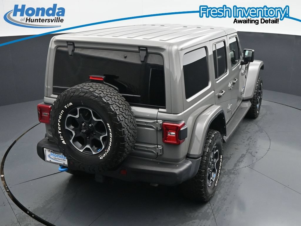 Used 2022 Jeep Wrangler Unlimited Rubicon 4xe w/ Steel Bumper Group AWD/4WD image 27