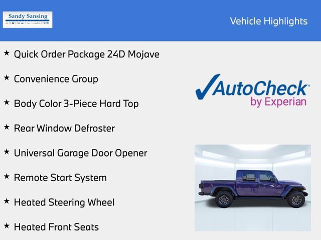 New 2026 Jeep Gladiator Mojave AWD/4WD image 7