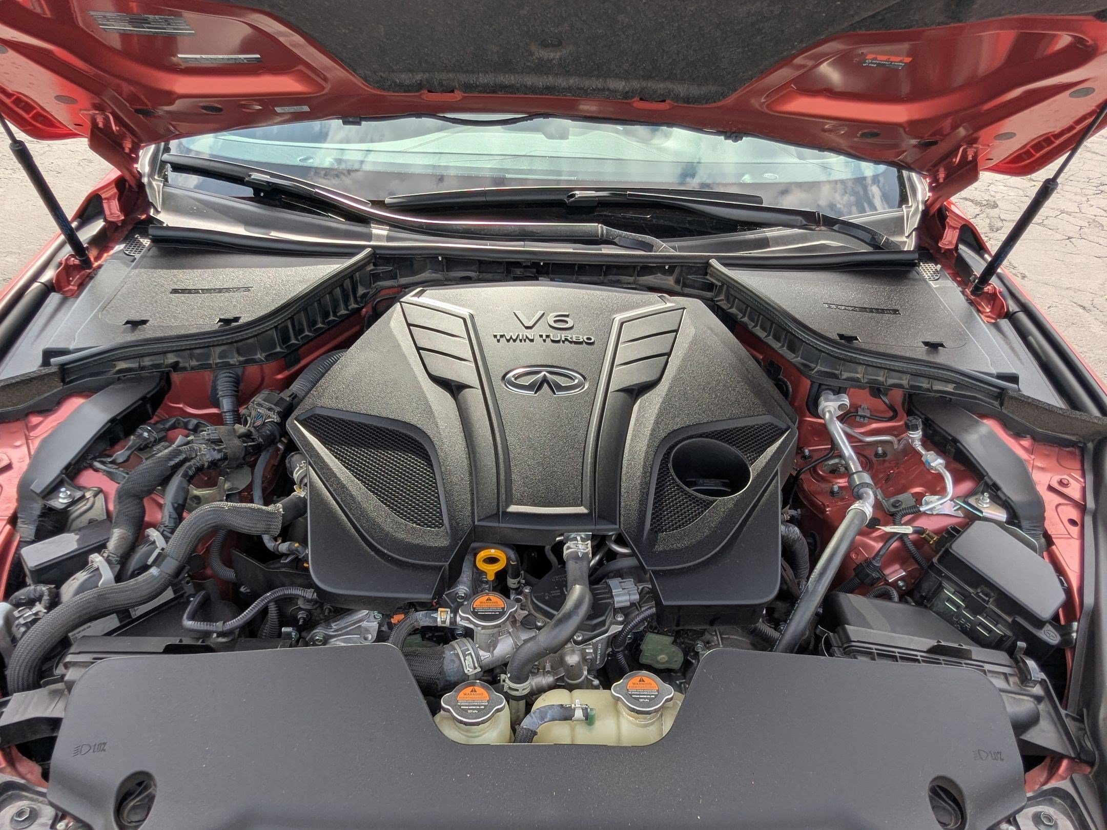 Used 2021 INFINITI Q50 Red Sport 400 AWD/4WD image 39