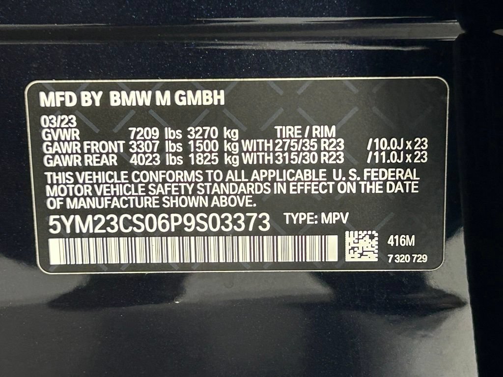 Used 2023 BMW XM AWD/4WD image 49