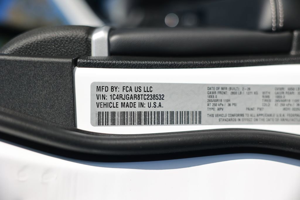 New 2026 Jeep Grand Cherokee Altitude RWD image 36