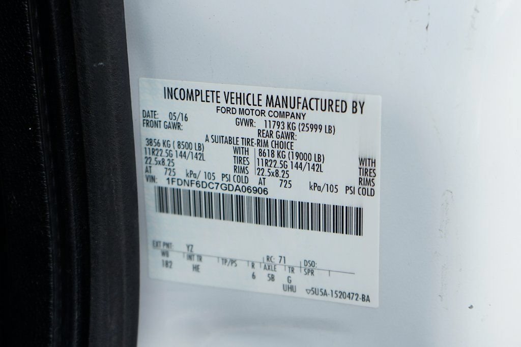 Used 2016 Ford F650 2WD Regular Cab Super Duty image 52