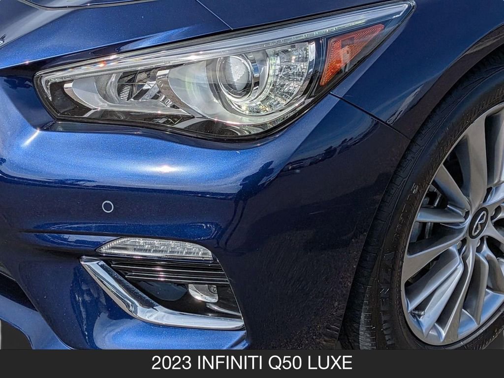 Used 2023 INFINITI Q50 Luxe w/ Cargo Package RWD image 12