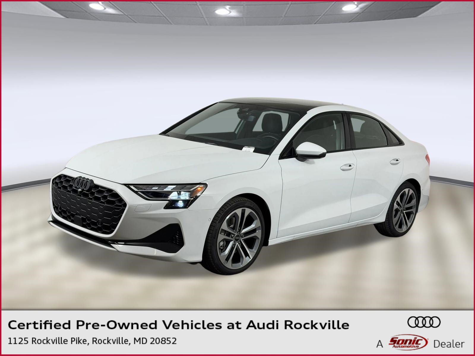 Certified 2025 Audi A3 2.0T Premium Plus w/ Premium Plus Package AWD/4WD image 1