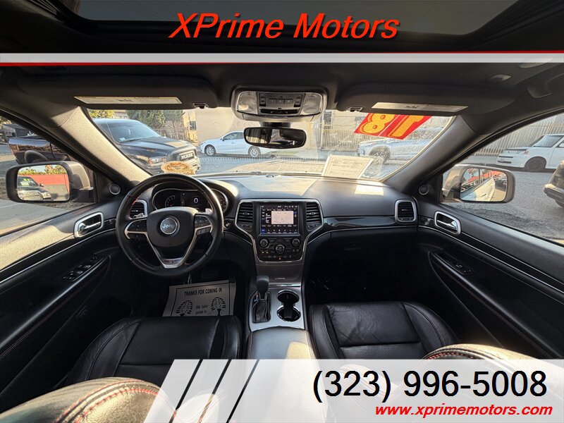 Used 2018 Jeep Grand Cherokee Trailhawk w/ Trailhawk Luxury Group AWD/4WD image 30