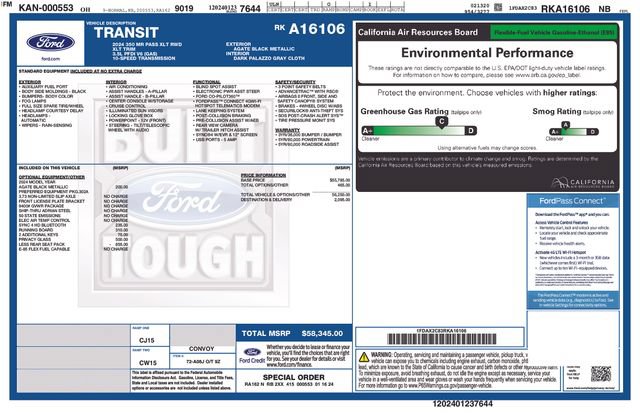 Used 2024 Ford Transit 350 XLT RWD image 34