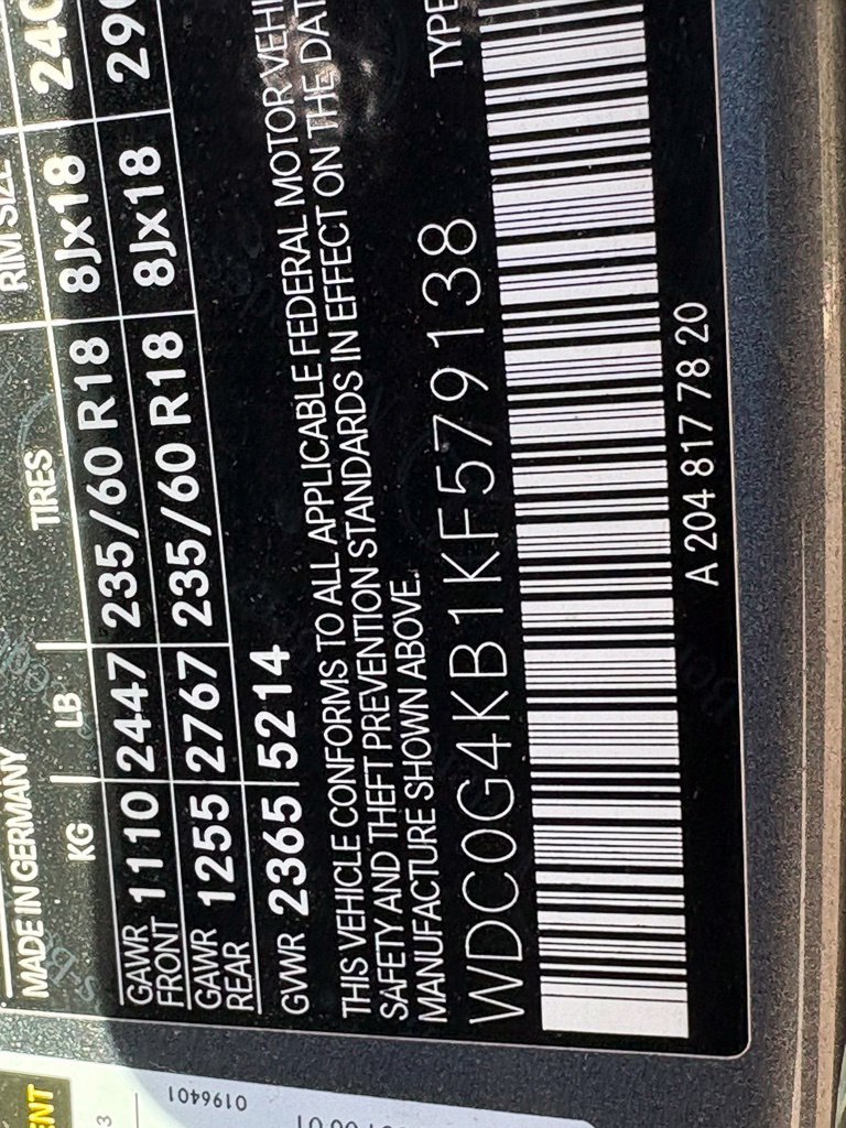 Used 2019 Mercedes-Benz GLC 300 4MATIC image 17