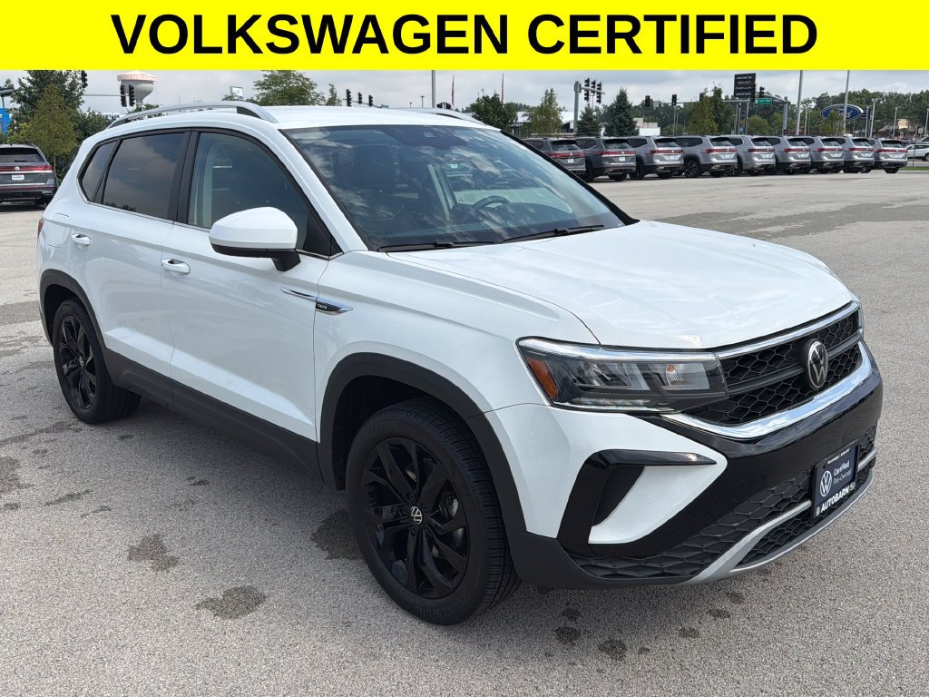 Certified 2023 Volkswagen Taos SE w/ Black Wheel Package