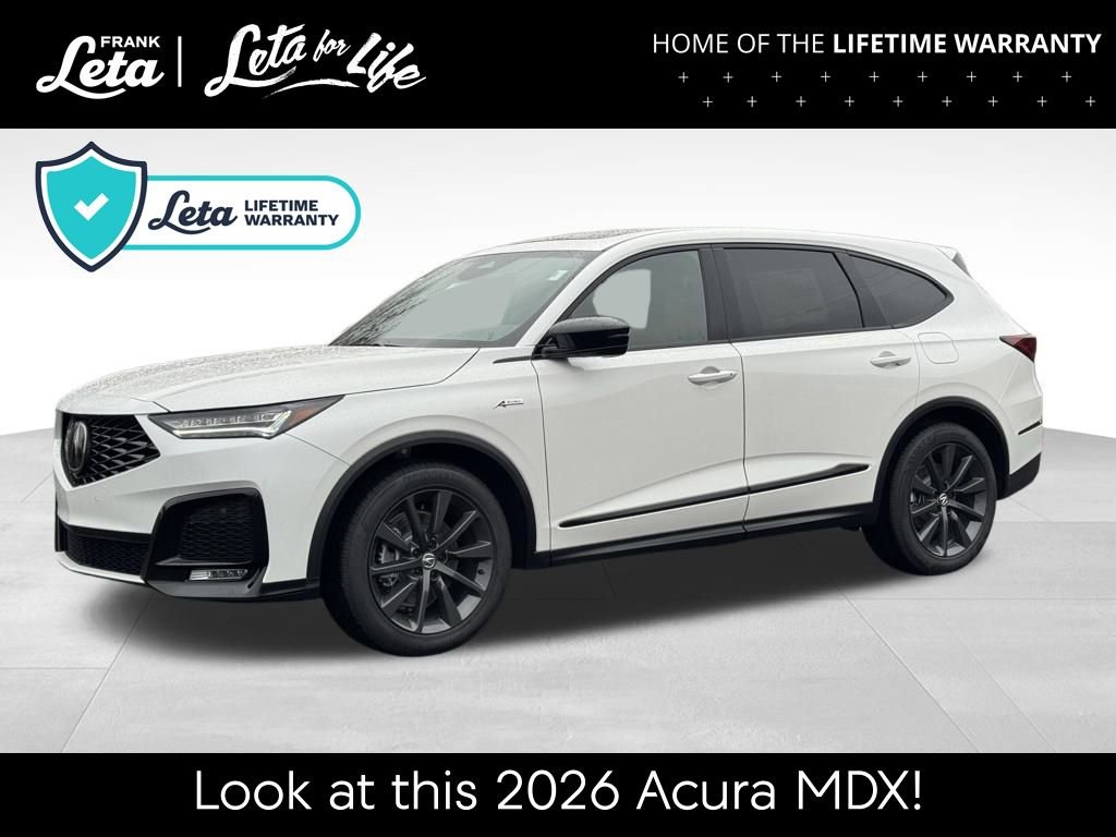 New 2026 Acura MDX A-Spec image 1