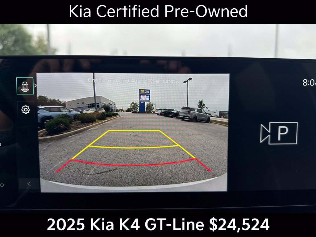 Certified 2025 Kia K4 GT-Line w/ GT-Line Sunroof Package FWD image 28