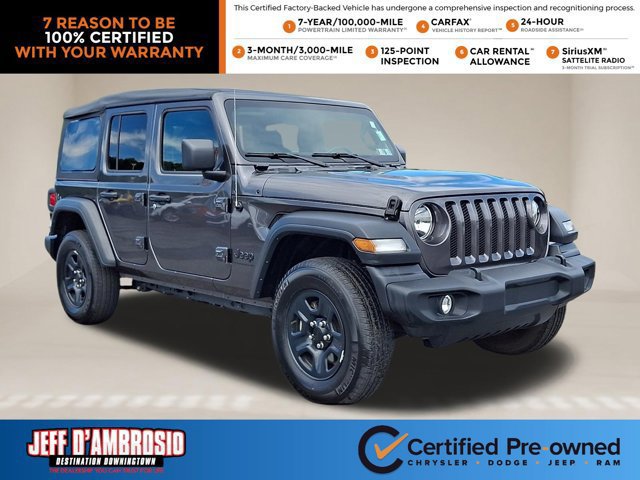 Used 2023 Jeep Wrangler Unlimited Sport