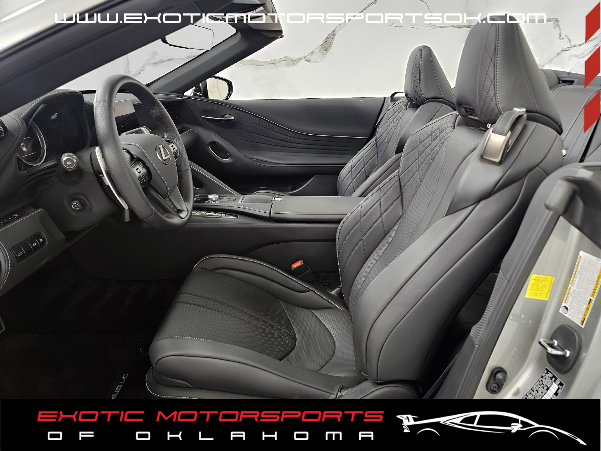 Used 2024 Lexus LC 500 Convertible w/ Touring Package RWD image 27