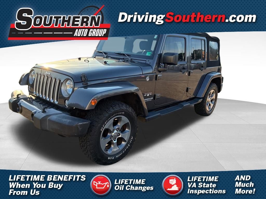 Used 2016 Jeep Wrangler Unlimited Sahara w/ Connectivity Group AWD/4WD 360° Tour