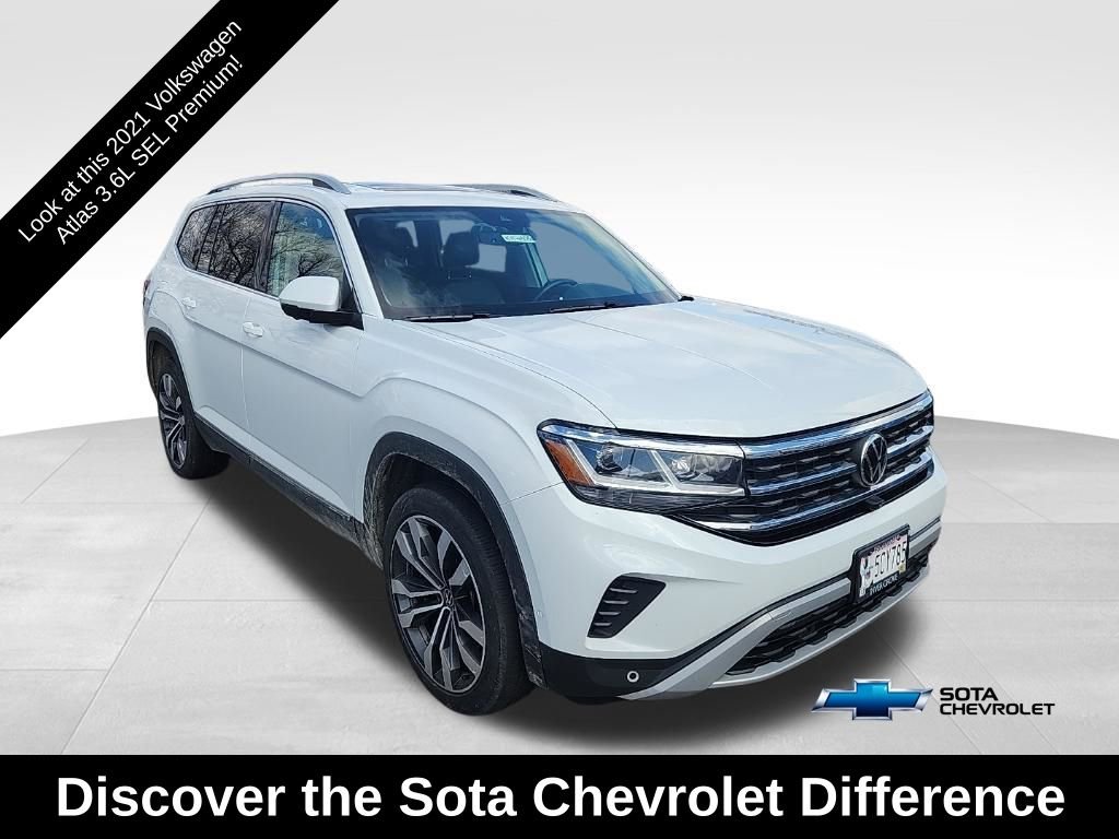 Used 2021 Volkswagen Atlas SEL Premium 360° Tour