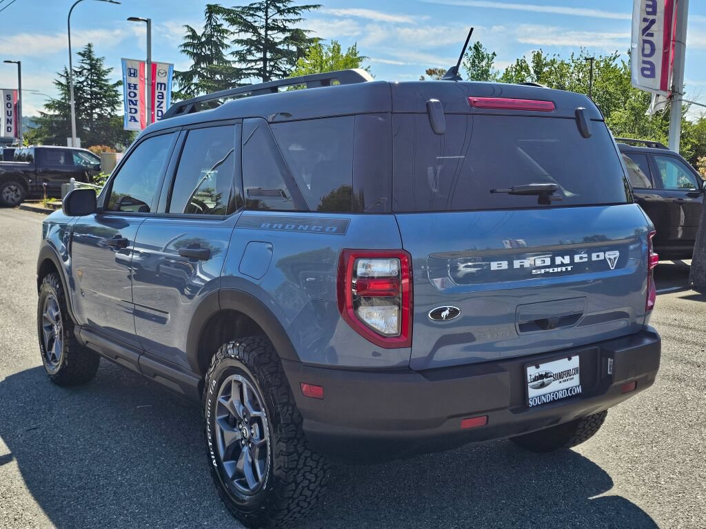 Certified 2024 Ford Bronco Sport Badlands w/ Topo Graphic Package AWD/4WD image 3
