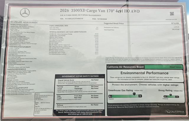 New 2026 Mercedes-Benz Sprinter 3500 image 21