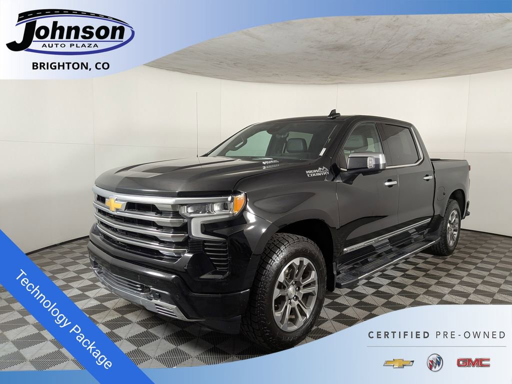 Certified 2023 Chevrolet Silverado 1500 High Country w/ Technology Package
