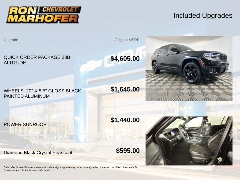 Used 2023 Jeep Grand Cherokee L Laredo AWD/4WD image 6