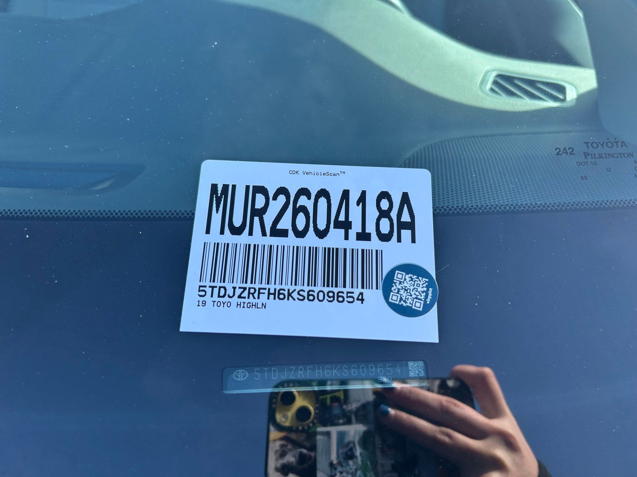 Certified 2019 Toyota Highlander XLE image 32