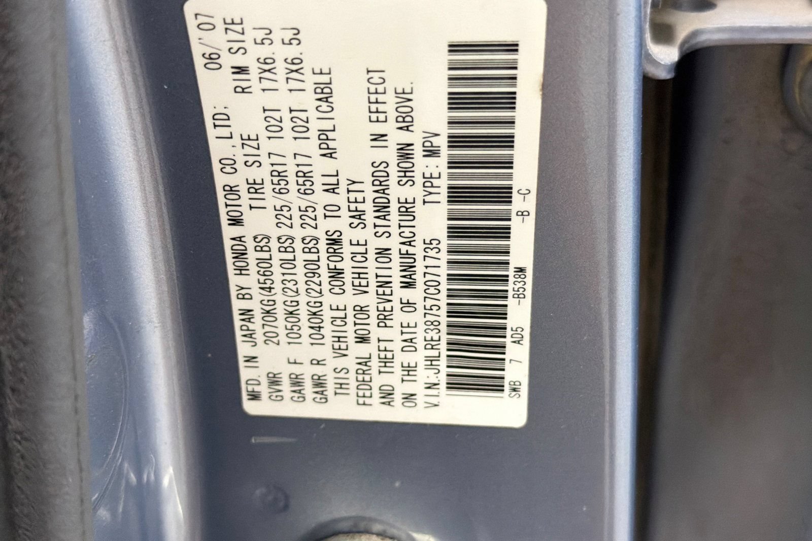 Used 2007 Honda CR-V EX-L image 26