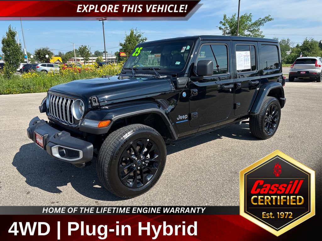 Used 2025 Jeep Wrangler Unlimited Sahara w/ Safety Group