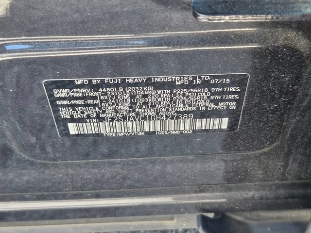 Used 2016 Subaru Forester 2.5i Touring AWD/4WD image 12