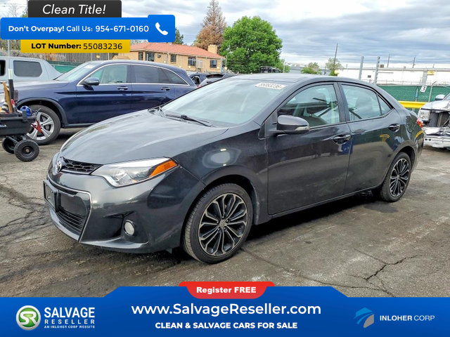 Used 2015 Toyota Corolla S FWD image 1